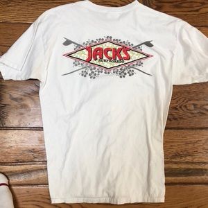JACKS SURFBORDS CLASSIC WHITE T